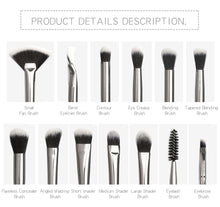 Load image into Gallery viewer, Makeup brushes set professional 12 pcs