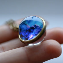 Load image into Gallery viewer, Nebula Galaxy Double Sided Necklace